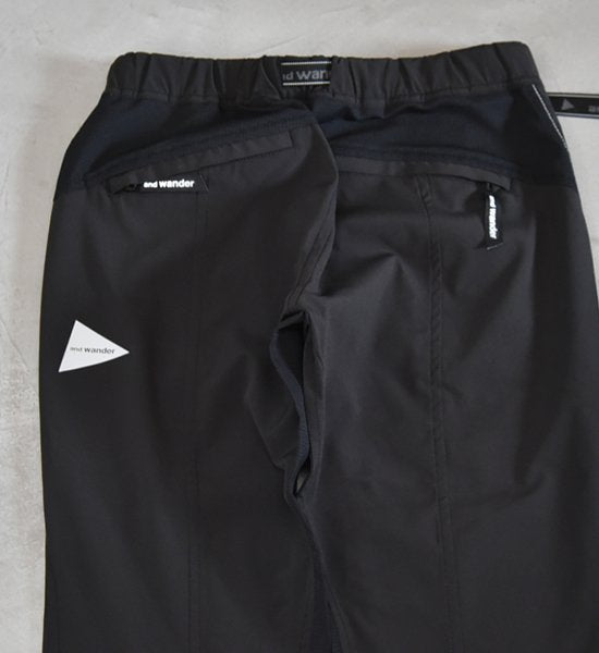 【and wander】アンドワンダー men's tech pants "2Color"