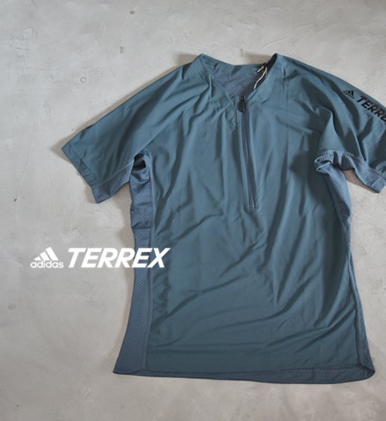 【adidasTERREX】アディダス Agravic Zip Tee  ※ネコポス可