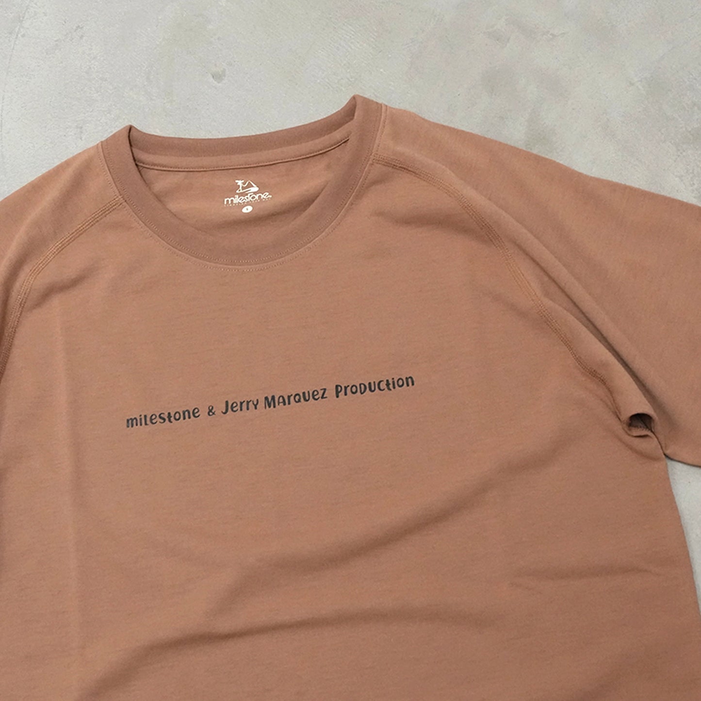 【milestone】マイルストーン unisex milestone&Jerry Marquez production milestone Original T-Shirt Canvas "3Color"