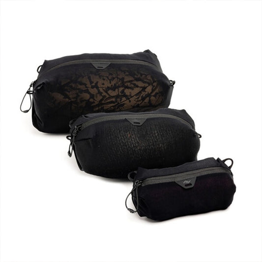 【Peak Design】 ピークデザイン Ultralight Mesh Packing Cube Bundle "Black"