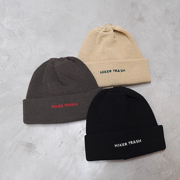 【HIKER TRASH】ハイカートラッシュ Do Not Sleep Beanie "3Color"