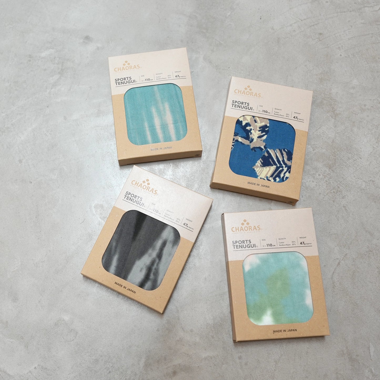 【CHAORAS】チャオラス スポーツてぬぐい "13Color" ※ネコポス可