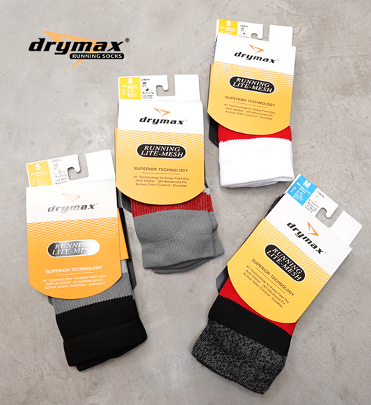 【drymax】ドライマックス Running Lite-Mesh (Crew) "5Color" ※ネコポス可