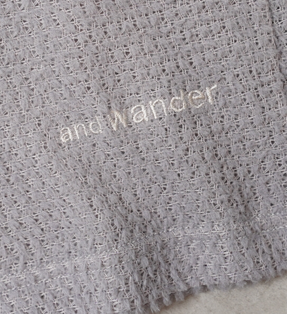 【and wander】アンドワンダー men's alpha direct hoodie 2 "2Color"