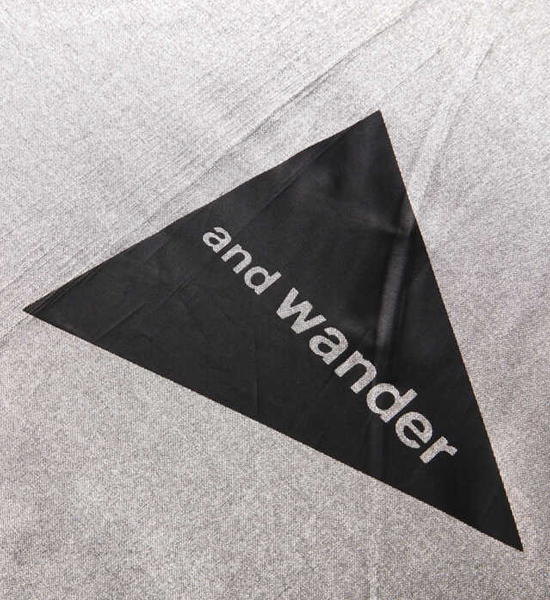 【and wander】アンドワンダー and wander EuroSCHIRM umbrella UV "Silver"