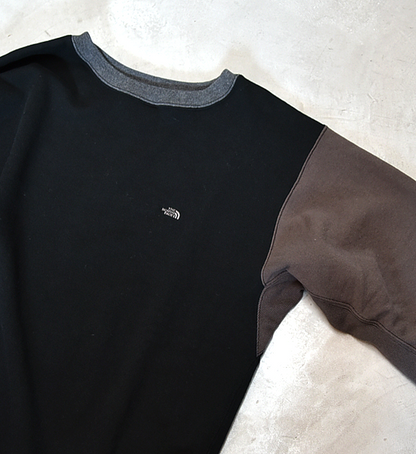 【THE NORTH FACE PURPLE LABEL】ノースフェイスパープルレーベル Crew Neck Panel Sweat ”Black”