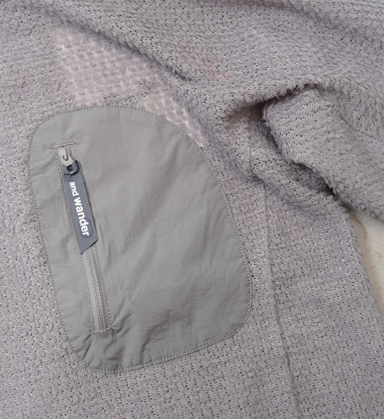 【and wander】アンドワンダー women's alpha direct hoodie 2 "2Color"