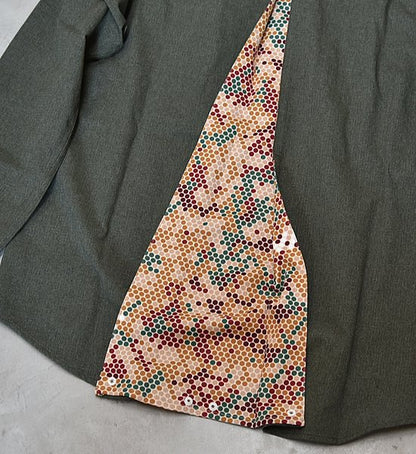 【Mountain Martial Arts】マウンテンマーシャルアーツ men's MMA×narifuri Dot Camo Band Collar Shirts "2Color"