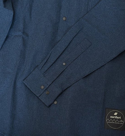 【Mountain Martial Arts】マウンテンマーシャルアーツ men's MMA×narifuri Dot Camo Band Collar Shirts "2Color"