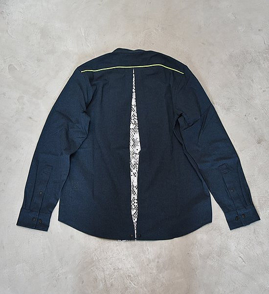 【Mountain Martial Arts】マウンテンマーシャルアーツ men's MMA×narifuri Dot Camo Band Collar Shirts "2Color"