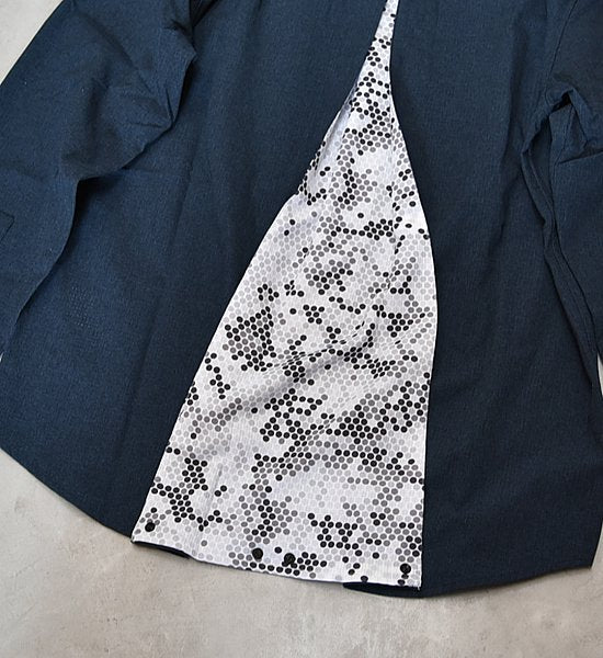 【Mountain Martial Arts】マウンテンマーシャルアーツ men's MMA×narifuri Dot Camo Band Collar Shirts "2Color"