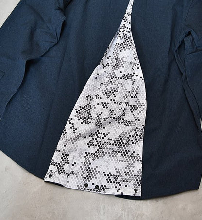 【Mountain Martial Arts】マウンテンマーシャルアーツ men's MMA×narifuri Dot Camo Band Collar Shirts "2Color"