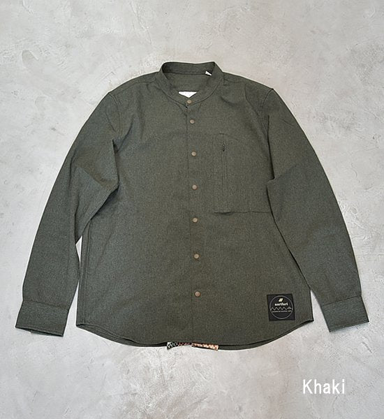 【Mountain Martial Arts】マウンテンマーシャルアーツ men's MMA×narifuri Dot Camo Band Collar Shirts "2Color"