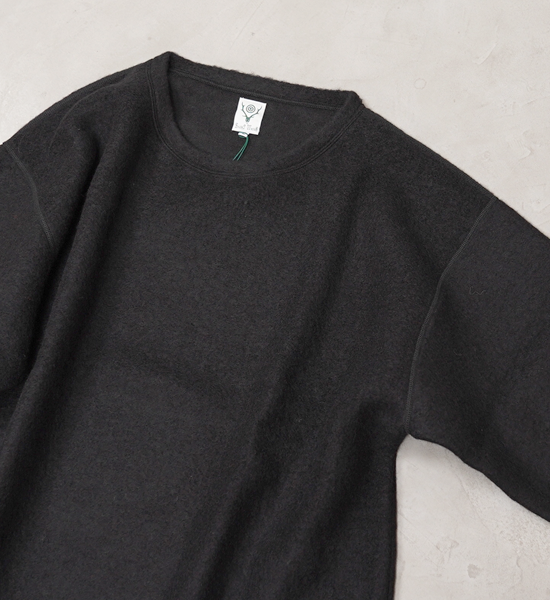 【South2 West8】サウスツーウエストエイト men's S.S. Crew Neck Shirt-Boiled Jersey "2Color"