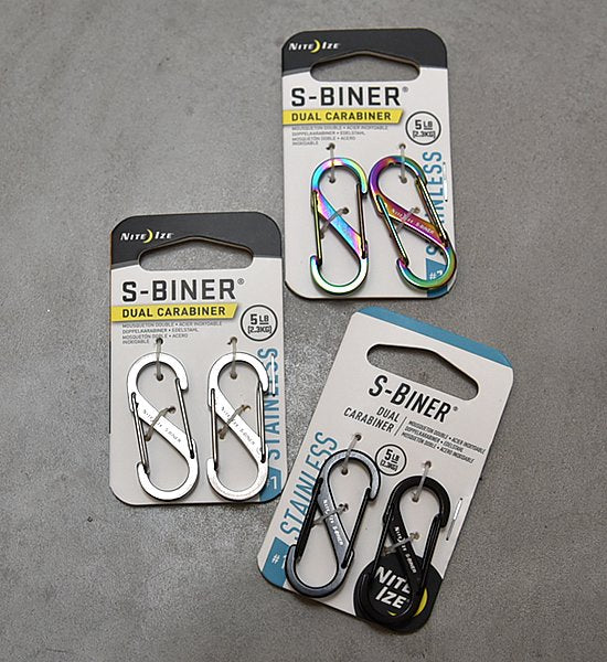 【NITE IZE】ナイトアイズ S Biner #1 (2個入り)  "3Color" ※ネコポス可