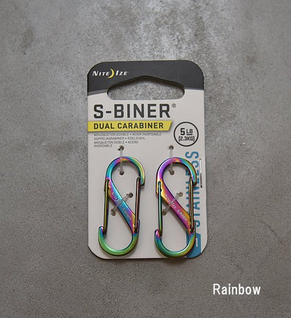 【NITE IZE】ナイトアイズ S Biner #1 (2個入り)  "3Color" ※ネコポス可