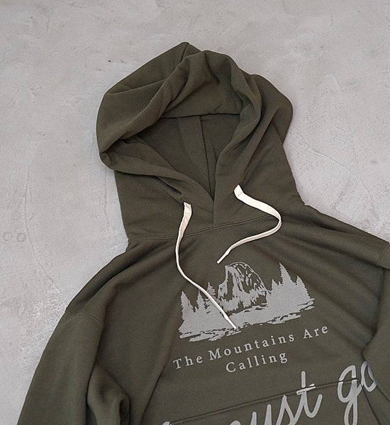▽Return to the mountains【BRING×Yosemite】ブリング×ヨセミテ I MUST GO DRY Sweat Hooded Pullover "3Color"