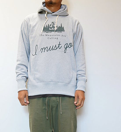 ▽Return to the mountains【BRING×Yosemite】ブリング×ヨセミテ I MUST GO DRY Sweat Hooded Pullover "3Color"