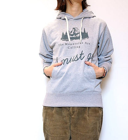▽Return to the mountains【BRING×Yosemite】ブリング×ヨセミテ I MUST GO DRY Sweat Hooded Pullover "3Color"