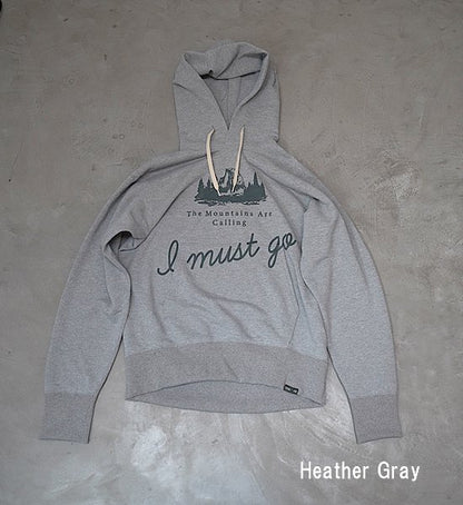 ▽Return to the mountains【BRING×Yosemite】ブリング×ヨセミテ I MUST GO DRY Sweat Hooded Pullover "3Color"