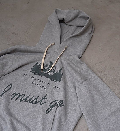 ▽Return to the mountains【BRING×Yosemite】ブリング×ヨセミテ I MUST GO DRY Sweat Hooded Pullover "3Color"