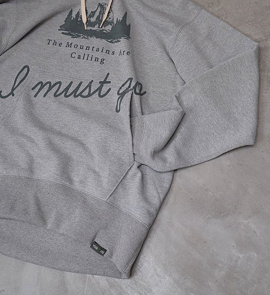 ▽Return to the mountains【BRING×Yosemite】ブリング×ヨセミテ I MUST GO DRY Sweat Hooded Pullover "3Color"
