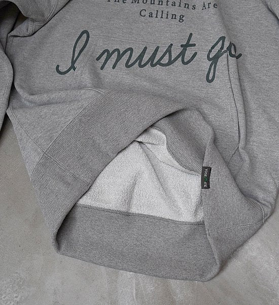 ▽Return to the mountains【BRING×Yosemite】ブリング×ヨセミテ I MUST GO DRY Sweat Hooded Pullover "3Color"