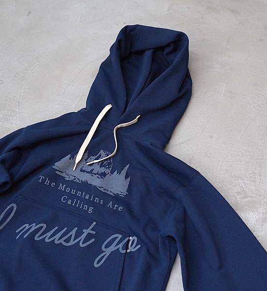 ▽Return to the mountains【BRING×Yosemite】ブリング×ヨセミテ I MUST GO DRY Sweat Hooded Pullover "3Color"