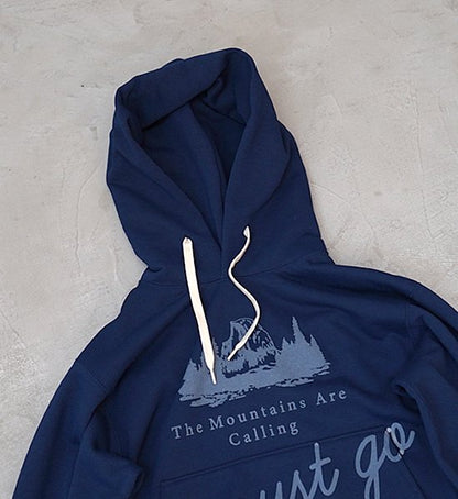 ▽Return to the mountains【BRING×Yosemite】ブリング×ヨセミテ I MUST GO DRY Sweat Hooded Pullover "3Color"