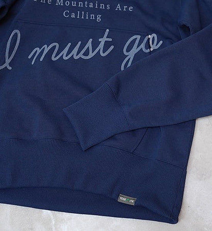 ▽Return to the mountains【BRING×Yosemite】ブリング×ヨセミテ I MUST GO DRY Sweat Hooded Pullover "3Color"