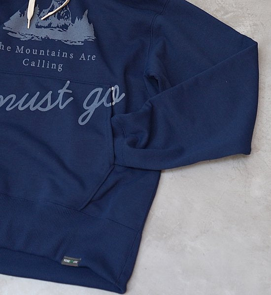 ▽Return to the mountains【BRING×Yosemite】ブリング×ヨセミテ I MUST GO DRY Sweat Hooded Pullover "3Color"