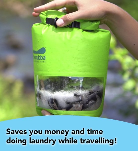 【Scrubba】スクラバ Scrubba Washbag Mini "Green"