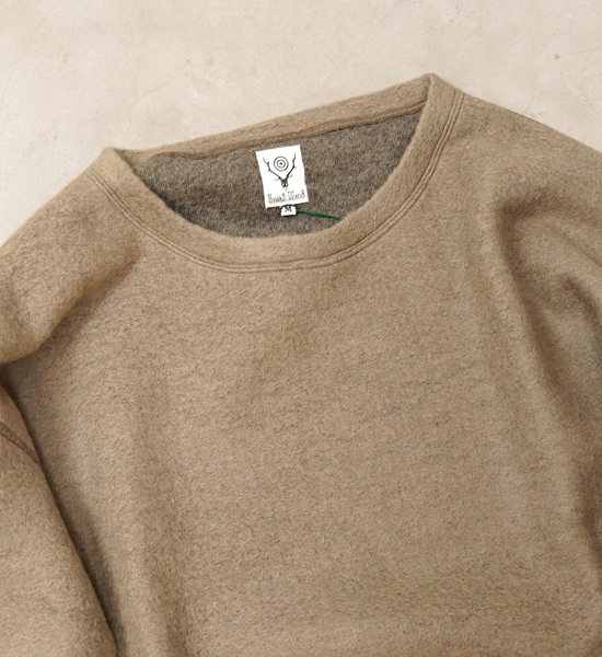 【South2 West8】サウスツーウエストエイト men's S.S. Crew Neck Shirt-Boiled Jersey "2Color"