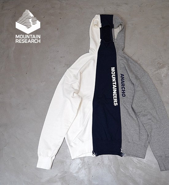 【Mountain Research】マウンテンリサーチ 4 Zip Parka ”White×Navy×Gray”
