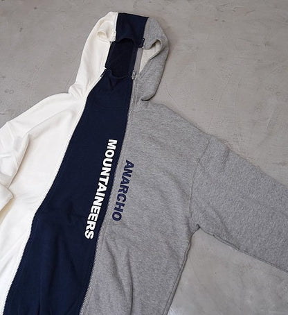 【Mountain Research】マウンテンリサーチ 4 Zip Parka ”White×Navy×Gray”