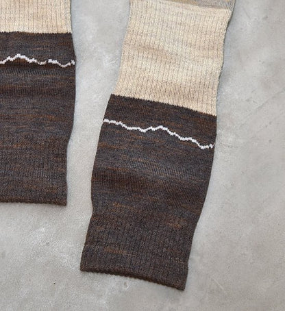 【atelier Blue bottle】アトリエブルーボトル Hiker's Socks Striped "6Color" ※ネコポス可