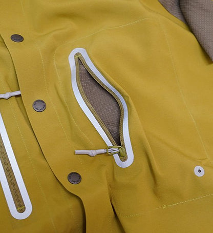 【and wander】アンドワンダー men's tech short sleeve shirt "2Color"