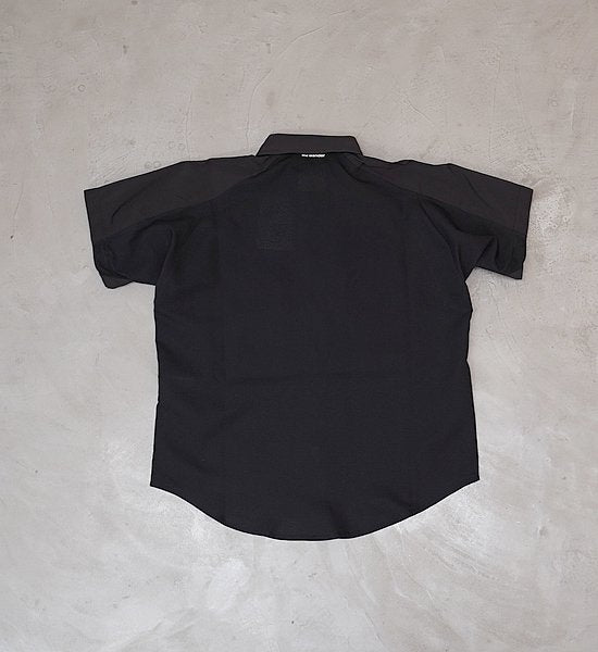 【and wander】アンドワンダー men's tech short sleeve shirt "2Color"