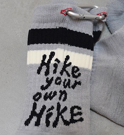 【HIKER TRASH】 ハイカートラッシュ H.Y.O.H ”Hiker Trek Crew" "5Color" ※ネコポス可