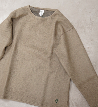【South2 West8】サウスツーウエストエイト men's S.S. Crew Neck Shirt-Boiled Jersey "2Color"