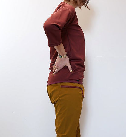 【凌 しのぎ】AXESQUIN unisex ハチジュウハチヤ 七分袖 "3Color"