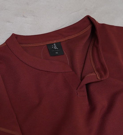 【凌 しのぎ】AXESQUIN unisex ハチジュウハチヤ 七分袖 "3Color"