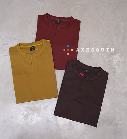 【凌 しのぎ】AXESQUIN unisex ハチジュウハチヤ 七分袖 "3Color"