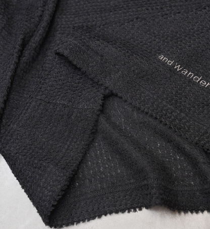 【and wander】アンドワンダー men's alpha direct hoodie 2 "2Color"