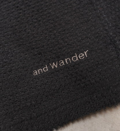 【and wander】アンドワンダー men's alpha direct hoodie 2 "2Color"