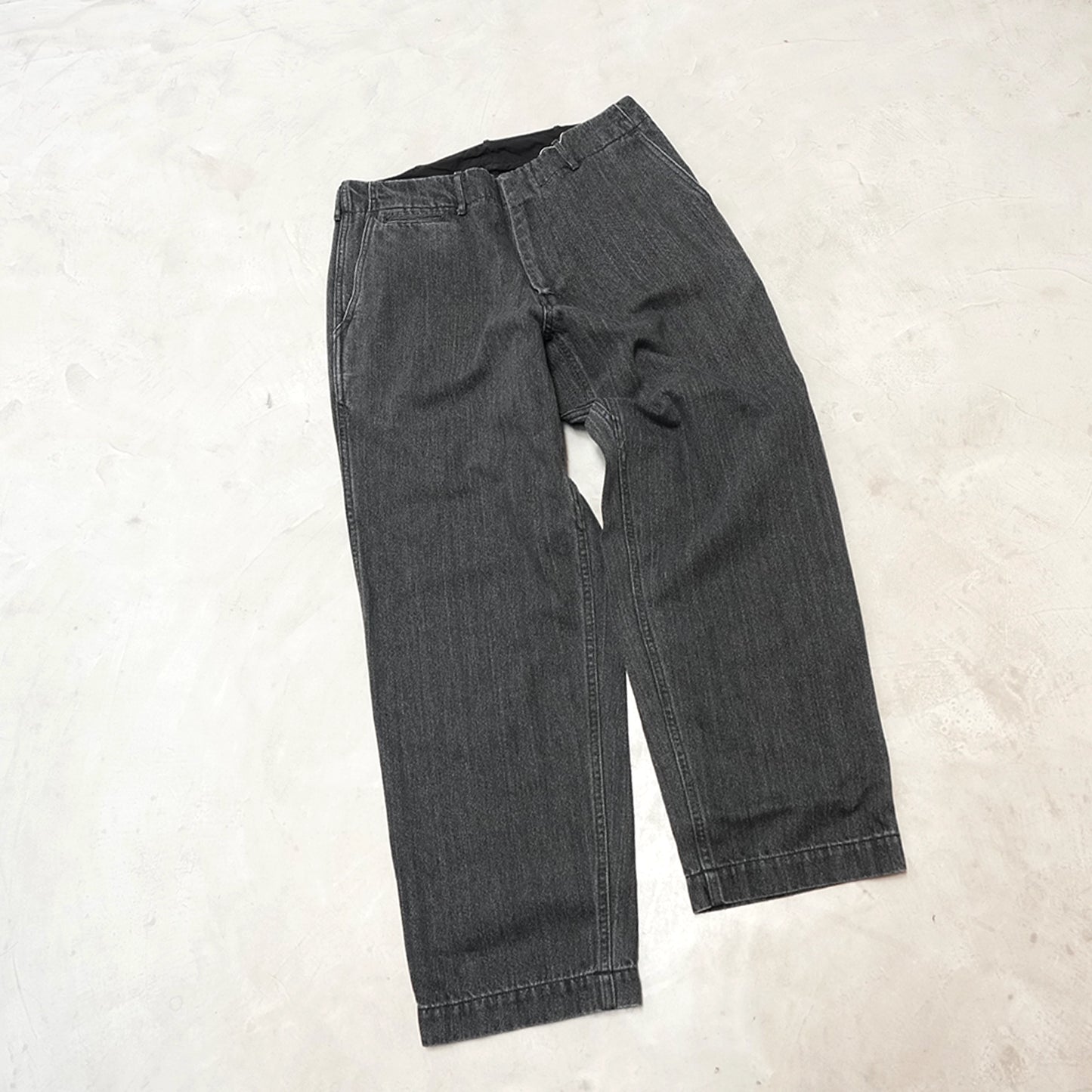 【nanamica】ナナミカ men's Wide Denim Pants "Gray"