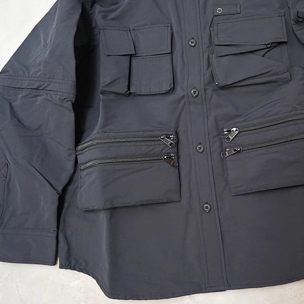 【Mountain Research】マウンテンリサーチ Phishing Shirt "Black"