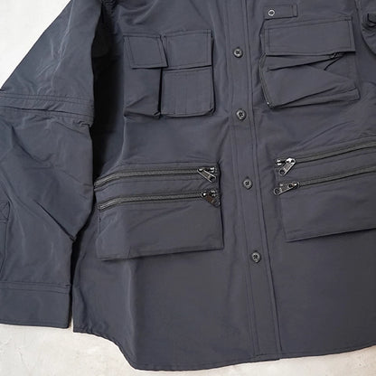 【Mountain Research】マウンテンリサーチ Phishing Shirt "Black"