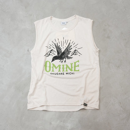 【BRING×Yosemite】unisex ▽Return to the mountains OMINE Sleeve-less Tee "2Color" ※ネコポス可