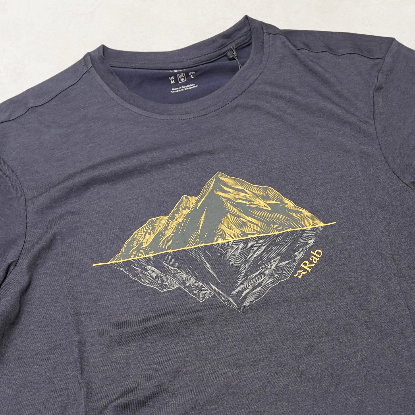 【Rab】ラブ men's Crimp Reflection Tee "2Color" ※ネコポス可